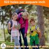 Funtery 12 Pcs Mosquito Head Mesh Face Fly Netting Hood Protecting Sun Fishing Hat with Net for Men Women(Gray) view 2