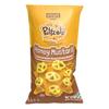 Unique Snacks Puffzels, Sweet Honey and Savory Mustard Flavor with a Fun Pretzel Crunch, Gluten-Free Snacks, 4.8 Oz. Snack Bag, Pack of 6, Honey Mustard view 1