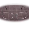 FREAZE Light Weight Readers Rimless Eyewear Photochromic Reading Glasses Screwless Eyeglasses Slim Temples For Unisex +1.75 (Color : Black, Size : 1.25x) view 1