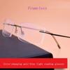 FREAZE Light Weight Readers Rimless Eyewear Photochromic Reading Glasses Screwless Eyeglasses Slim Temples For Unisex +1.75 (Color : Black, Size : 1.25x) view 4