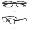 FREAZE Eye Protection Reading Glasses Light Weight TR Eyeglasses Stylish Simple Readers Magnification Negative Ion Frame Women (Color : Black, Size : 0.5x) view 2