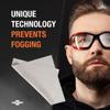 ToolFreak Anti Fog Lens Cloth 2 Pack - Unique Technology Prevents Fogging on Glasses, Lens, Phone Camera, Mirror for 74 hrs. Reusable 600x, Odourless, Safe for Eyeglasses, Drawstring Bag Included view 2
