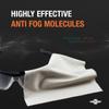 ToolFreak Anti Fog Lens Cloth 2 Pack - Unique Technology Prevents Fogging on Glasses, Lens, Phone Camera, Mirror for 74 hrs. Reusable 600x, Odourless, Safe for Eyeglasses, Drawstring Bag Included view 4