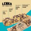 Lenka Bars - Peanut Butter & Chocolate Snack Bars, Gluten Free, High Fiber, Kosher, Wholesome, No Artificial Flavors, Individually Wrapped - 12 Pack view 4