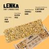 Lenka Bars - Vanilla Espresso Snack Bars, Gluten Free, High Fiber, Kosher, Wholesome, No Artificial Flavors, Individually Wrapped - 12 Pack view 4