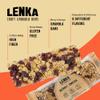 Lenka Bars - Berry Omega Snack Bars, Gluten Free, High Fiber, Kosher, Wholesome, No Artificial Flavors, Individually Wrapped - 12 Pack view 4