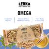 Lenka Bars - Omega Snack Bars, Gluten Free, High Fiber, Kosher, Wholesome, No Artificial Flavors, Individually Wrapped - 12 Pack view 3