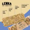 Lenka Bars - Omega Snack Bars, Gluten Free, High Fiber, Kosher, Wholesome, No Artificial Flavors, Individually Wrapped - 12 Pack view 4