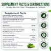 Allbe 220mg Green Tea Extract Capsules, 120mg Resveratrol & 90mg Grape Seed Extract with Viatmin E and Selenium, 4 Packs of 90 Antioxidant Support Capsules, Serving Size: 1 Capsule, 360 Days Supply view 2