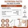 Allbe Soy Lecithin Softgels, 500mg Lecithin with 4mg Beta-Carotene and 50IU Vitamin E Supplement, 4 Packs of 60 Antioxidant & Liver Function Support Capsules, Serving Size: 1 Softgel, 120 Days Supply view 2
