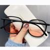 FREAZE Large Frame Reading Glasses Tinted Lens Eyeglasses Fashion Computer Readers For Men And Women 1.0x Blue Light Blocking (Color : Sand black, Size : 1.5x) view 2