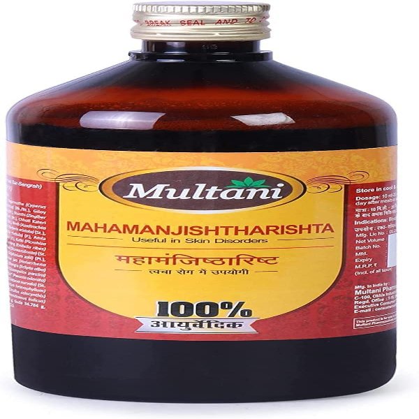 CROW Multani Mahamanjishthadyarishta 450 Ml Each 2 Pack