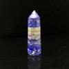 1PC Natural Crystal Column Quartz Rock Mineral Specimen Crystal Point Quartz Rainbow Wand Home Decor Stone,Lazuli,70-80mm view 1