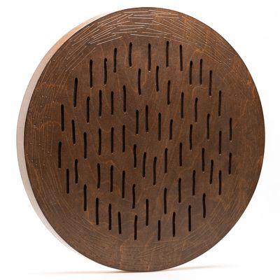 Rain Disk "Water-Fall" 16 inch | Sound Healing Instrument | Relaxing Water Sound | Ocean Drum | 60 Seconds Long Meditative Sound