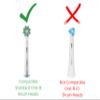 HOYT DESIGN for Oral-B Countertop Electric Toothbrush Replacement Brush Head Holder Organizer Stand view 2