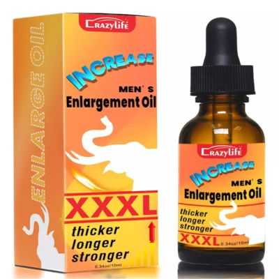 Crazylife Men Herbal Massage Oil - Natural Botanical Blend for Skin 10ml Enlargement Oil