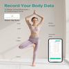 FITINDEX Smart Scale and Tape Measure, Digital Bathroom Scale & Body Tape Measure Sync with APP, Bluetooth Weighing Machine, Body Composition Analyzer, for Health Care view 4