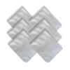 BISS INTL Suede Microfiber Cleaning Cloths for Glasses 6-Pack (Light Gray) - All-Purpose Soft Cloth, Scratch Free, Smudge Free, Cleans Glasses, Phone, iPad, Laptops, TV Screens [6" x 7"] view 1