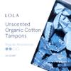 LOLA Organic Cotton Tampons, 60 Count - Tampons Regular, Period Feminine Hygiene Products, HSA FSA Approved Products Feminine Care view 2