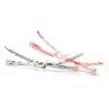 FREAZE Striped Temples Eyewear Rimless Reading Glasses Unisex Portable Eyeglasses Light Weight Readers With Glasses Case 1.0x (Color : Yellow, Size : 2.5+) view 4