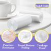 3 Gallon 180pcs Small Clear Trash Bags(Fit 2.6-3.2 Gal) Plastic Strong Clear Garbage Bags,Bathroom Trash Can Bin Liners,Waste Basket Liner,Fit 10-13 Liter, 2.5-2.6 Gallon,3.2Gallon(3-Clear180) view 3