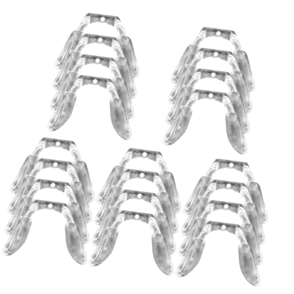 20 Pcs Glass Holders Eyeglass Glasses Nose Eyeglass Bridge Strap Eyeglass Nose Pad Spectacle Nose Pads Nose Pads for Glasses Nose Clip Conjoined Child Glasses Bridge