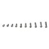 TECKEEN 1 Box Multi Sizes Steel Eyeglass Jewelry Watch Repair Screw Set Screws Kit Appro.600pcs view 3