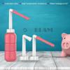 Wolfbeam 2IN1 Portable Hand-held Vulva and Anus Cleaner, Pink, 450ML view 2