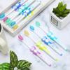 Bokon 300 Pcs Toothbrush for Kids Individually Wrapped Children Soft Disposable Manual Toothbrush Bulk Panda Travel with Bristle Rubber Handle for School Daycare Oral Hygiene view 4