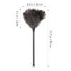 ULTECHNOVO Ostrich, Ostrich Duster Feather Dusters with Long Handle Cleaning Brush Tool for DustingDelicate Items Washable, Keyboard, Home, Car, Office (Length 15.72") view 2