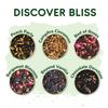 BREWIX, Discover Bliss Premium Assorted Tea Gift Set for Women (6 Premium Teas / 75+ Cup) | Tea Gift Sets For Tea Lover | Tin Caddy Presentation Box | Gifts for Her | Gifts for Women view 2