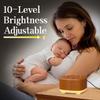 Meditation White Noise Machine Sound Machine 30 Soothing Sounds 12 Night Light 5 Auto-Off Timer Portable Sleep Machine for Travel Powered by AC or USB Sleep Therapy for Baby Kids Adults (Wood Grain) view 4