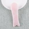 1 Pcs Gua Sha Tool Natural Rose Quartz Skin,115x40x6 Mm view 1