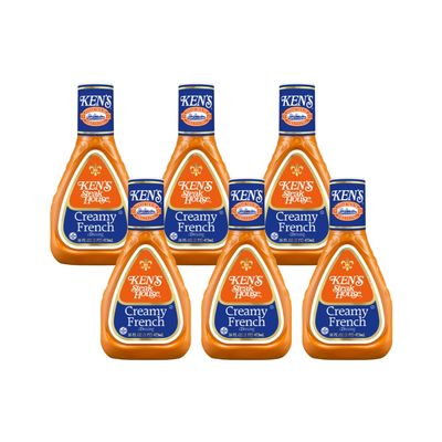 Ken's Steak House Creamy French Dressing (16 Ounce (Pack of 6))