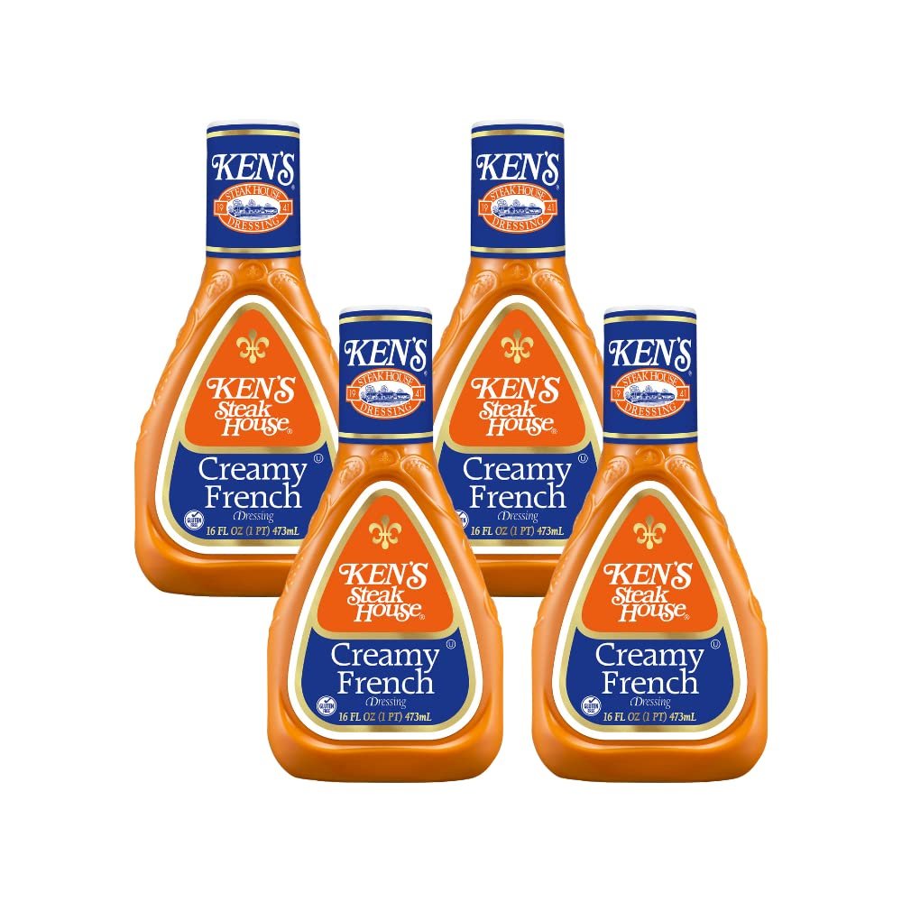 Ken's Steak House Creamy French Dressing (16 Ounce (Pack of 4))