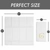 50-Pack Monogrammed Napkins With Pocket For Flatware, 16" x 16" Gold Foil Letter B Disposable Linen-Feel Napkins, Prefolded Silverware Pocket Napkins For wedding, Party Or Baby Shower view 3
