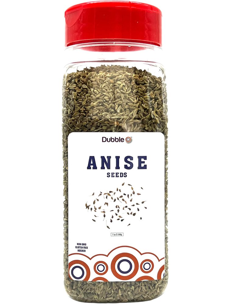 Anise Seeds - 8 oz. - Non GMO, Kosher, Halal, and Gluten - Dubble O Brand