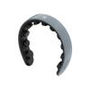 Master Massage H1 Fashion Hairband Head Massager Standard- Slim & Lightweight, 11 Vibrating Heads, 5 Modes, 3 Intensities from Gentle Fingers to Acupressure- Misty Gray view 1