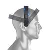 Master Massage H1 Fashion Hairband Head Massager Standard- Slim & Lightweight, 11 Vibrating Heads, 5 Modes, 3 Intensities from Gentle Fingers to Acupressure- Misty Gray view 2
