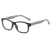 FREAZE Wooden Reading Glasses, Blue Light Proof Readers Eyeglasses With Striped Temples PC Frame For Men And Women 1.0x 2.0x (Color : White, Size : +2.5) view 1