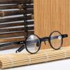 FREAZE Small Round Eyeglasses HD Readers Fashion Women Reading Glasses Blue Light Blocking Computer Eyewear Men Light Weight (Color : Clear, Size : 3.5X) view 3