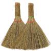 SHERCHPRY Small Hand Broom 5.5 Inch Straw Bristle Desktop Duster Lightweight Natural Mini Whisk Broom for Table and Furniture Cleaning Portable Household Sweeper view 1