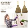 SHERCHPRY 10" Whisk Broom Set of 2, Handheld Straw Broom, Natural Corn Brooms, Portable Wooden Dust Duster for Car, Table, Furniture, Decorative Rustic Sweeper for Home, Garden, Xmas Decor view 4