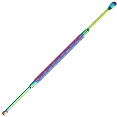 Ear Wax Removal Ear Wax Pickers Portable Ear Spoon Beauty Tools Ear Care Tool Stainless Steel Ear Curette Multifunction Health Care(Color Titanium 1)
