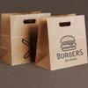 100PCS Custom Packing Bags Personalized Paper Gift Bags with Handles Craft Gift Bags with Business Logo Promotion Items view 3