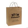 100PCS Custom Gift Bags Personalized Paper Gift Bags with Handles Craft Gift Bags with Business Logo Promotion Items view 4