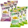 Barnana - Plantain Chips, 2-Flavor Variety Pack, Himalayan Sea Salt + Acapulco Lime, w/ 100% Coconut Oil, Non-GMO, Potato Chip Alternative, Paleo, USDA Organic, Vegan (5oz, 6-Pack) view 1