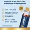 Anbesol Maximum Strength Liquid, Instant Oral Pain Relief for Toothaches, Mouth Sores*, Gum, Braces & Denture Pain, ADA Accepted, 0.41 oz view 3