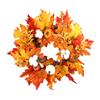 COHEALI Wreaths for Windows Halloween Decor and Decor Beautiful Flower Christmas Wreath with for Decoration Light Home Festival Garland Halloween Leaf Wedding Pumpkin Home Decor view 1