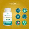 Pure Nootropics 7,8-DHF (7,8-Dihydroxyflavone) Capsules | 25 mg | 90 Vegetarian Capsules view 4